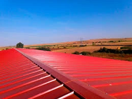 ساندویچ پانل سقفی قرمز  4 سانتی متری دو رو ورق